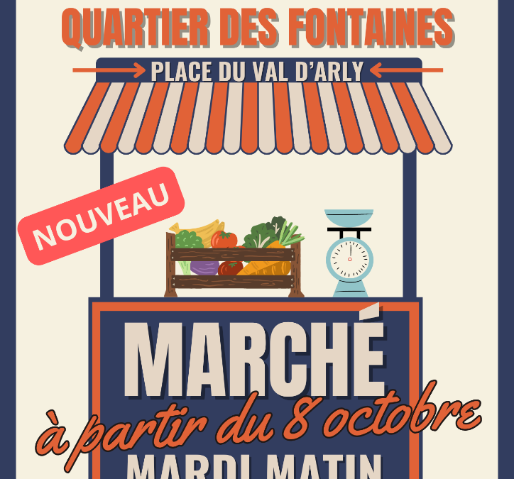 Nouveau : Marché du Mardi matin